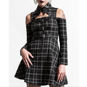 Chaotica Shirt-Dress -KILLSTAR